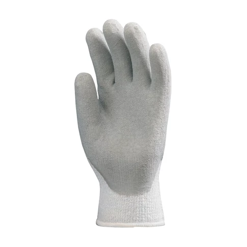 Védőkesztyű mártott latex bélelt XL-es méret szürke