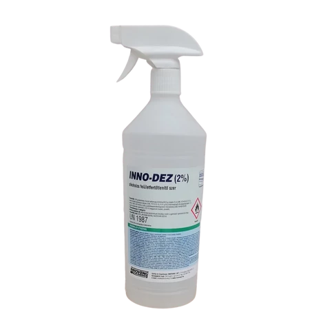 Felületfertőtlenítő szórófejes 1 liter alkoholos INNO-DEZ 2%