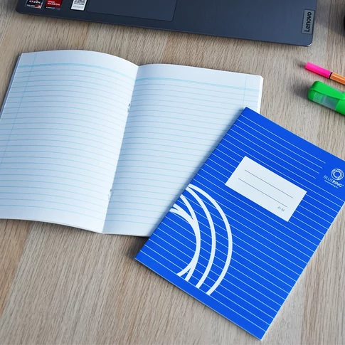 Bluering A5 vonalas füzet 32 lapos iskolai használatra