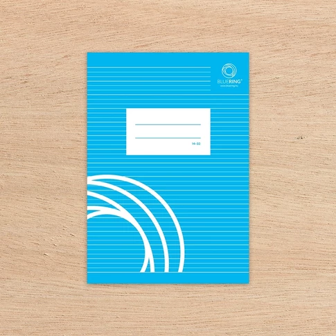 Füzet iskolai A5, 32lap, vonalas 14-32 1.osztályos Bluering®