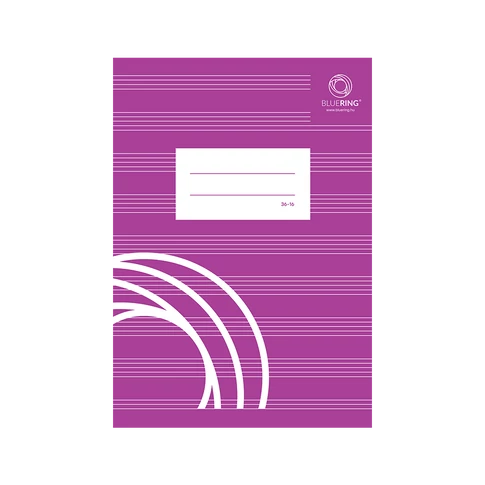 Füzet iskolai A5, 16lap, hangjegy 36-16 Bluering®