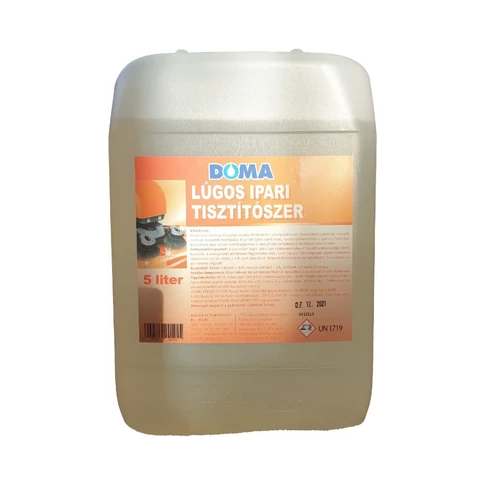 Ipari lúgos tisztítószer 5 liter Doma