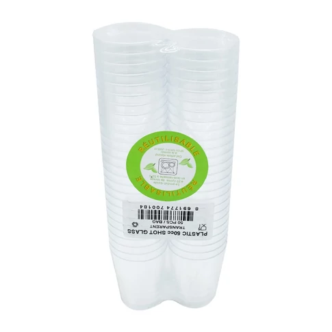 Pohár 4 cl lebomló PLA 50 db/csomag