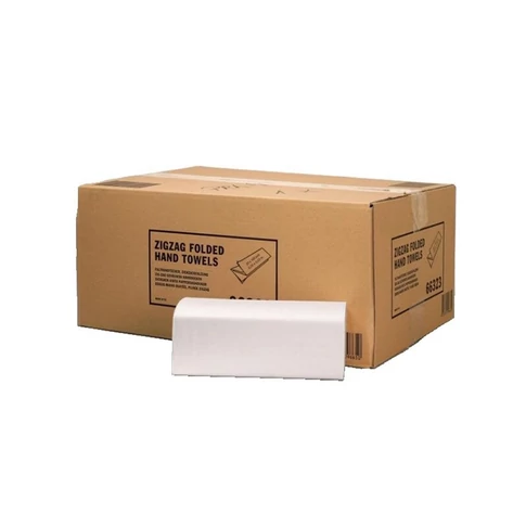 Tork 66424 kéztörlő, Z hajtogatott, 2 rétegű, natúr, 250 lap/csomag, 15 csomag/karton
