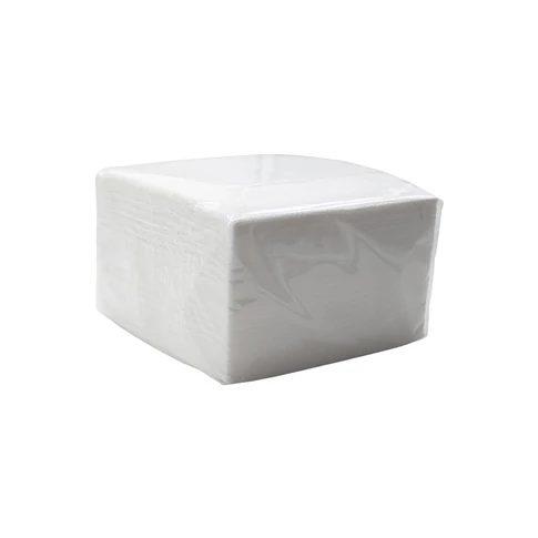 1 rétegű, hófehér éttermi szalvéta 16,5 x 16,5 cm, 600 lap/csomag