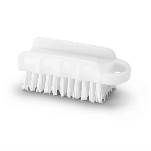 Körömkefe egy oldalas műanyag Aricasa/Igeax fehér_1003WM