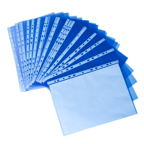 Genotherm lefűzhető A4, 50 micron, 25 db/csomag, kék