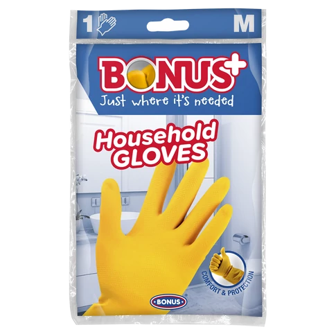 Gumikesztyű M háztartási Bonus_B293