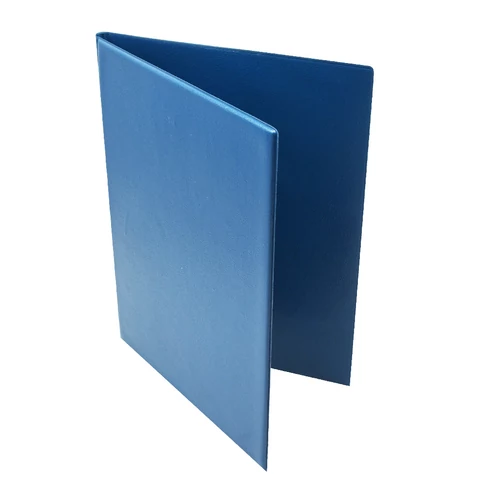 Bluering villámzáras mappa A5, PP, kék, dokumentumok gyors tárolásához