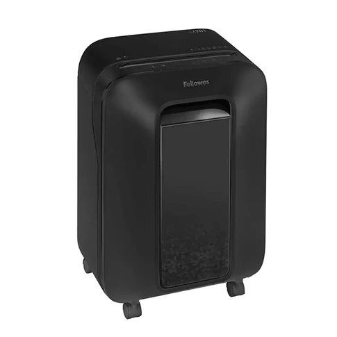 Iratmegsemmisítő, 11lap, mikrokonfetti vágás 2x12mm, Fellowes® Powershred LX201, fekete