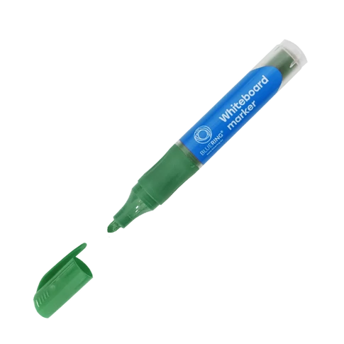 Táblamarker 3mm, kerek, cserélhető betétes, Bluering zöld