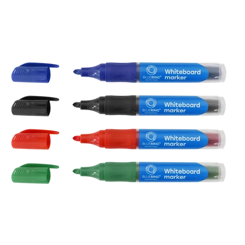 Táblamarker 3mm, kerek, cserélhető betétes, Bluering zöld