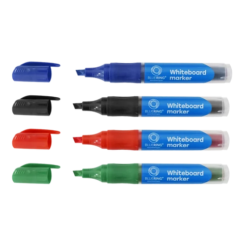 Táblamarker 2,2-5,2mm, vágott hegyű, cserélhető betétes, Bluering zöld