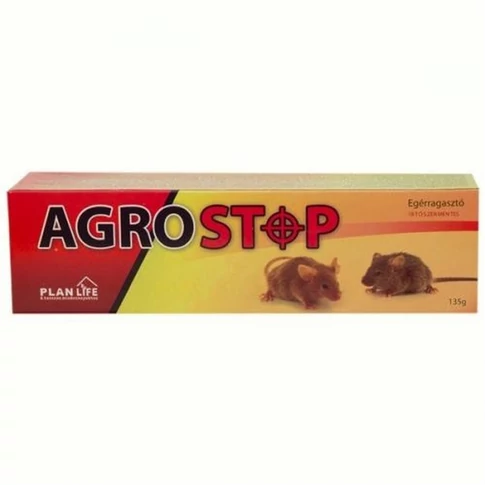 Agrostop rágcsálófogó ragasztó – 135 g – ragasztós csapda kialakításához, kártevők elleni védekezéshez