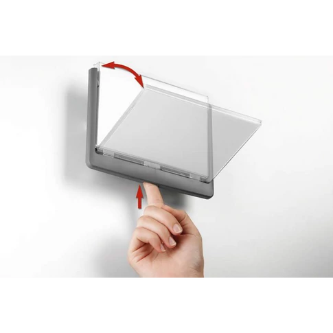 Irányítótábla, 149x148,5mm, Durable szürke