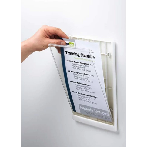 Irányítótábla, 210x297mm, Durable fehér