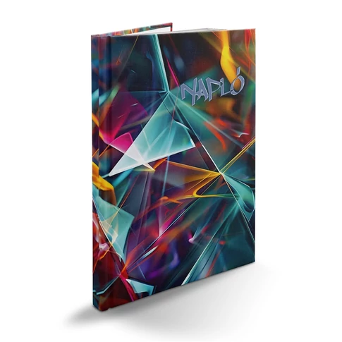 Tárgyalási napló Picture B/5, fehér lapokkal absztrak Realsystem