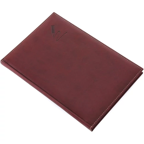 Határidőnapló Bolero B/5 napló, krémszínű lapokkal barna Realsystem