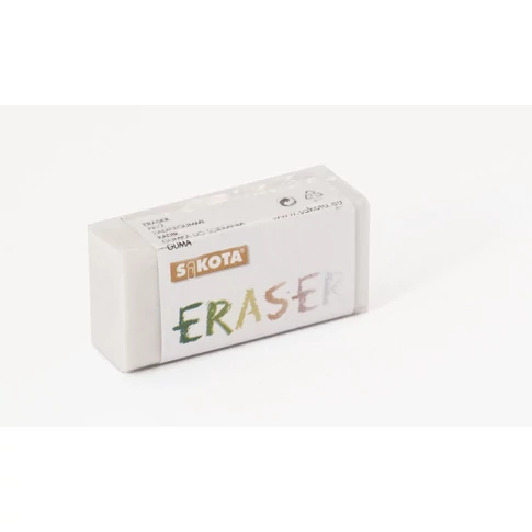 Radír 30-as fehér szögletes papír tokban mini CREATIVE JUNGLE