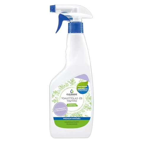 Citrus illatú WC tisztító olaj Cleanne 500 ml – lehúzás után használható, nem igényel öblítést