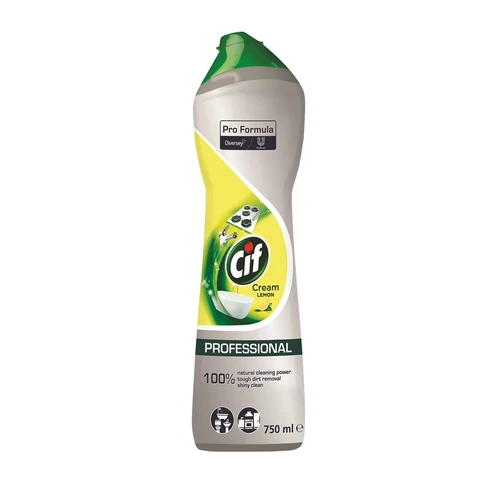 Súrolókrém 750 ml Cif Professional Cream Lemon