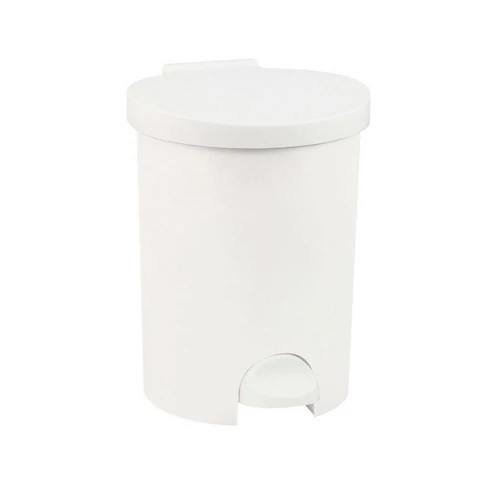 Curver fehér pedálos szemetes 15 literes kapacitással és kivehető belső tartállyal