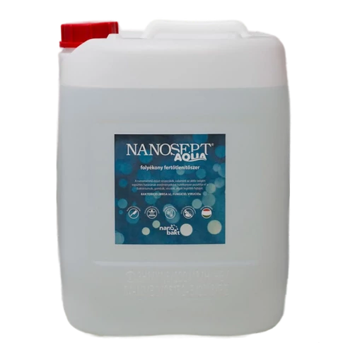 Fertőtlenítőszer 5 liter Nanosept aqua