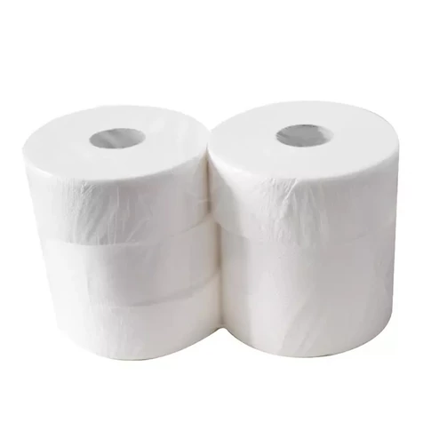 Toalettpapír 2 rétegű közületi átmérő: 23 cm 100 % cellulóz 150 m/tekercs 6 tekercs/karton_hófehér