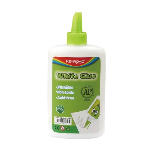 Keyroad folyékony ragasztó 250 g, fehér