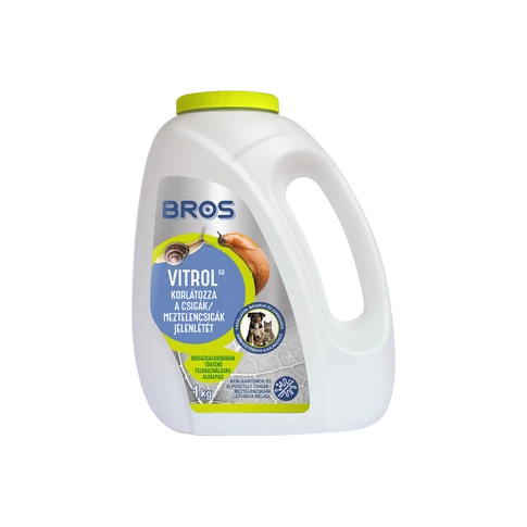 Csiga- és meztelencsigaölő szer 1 kg Bros