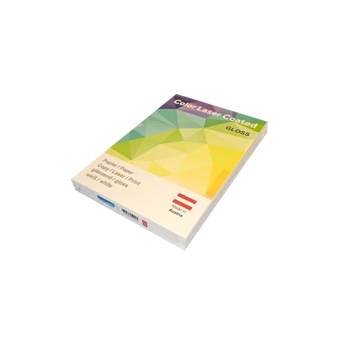 Másolópapír, digitális A4, 250g, mázolt, fényes Color Laser Coated glossy 125ív/csomag,