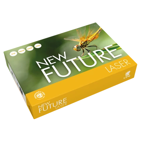 Másolópapír A4, 80g, New Future Laser Copy, CIE 150 fehérség, 500ív/csomag