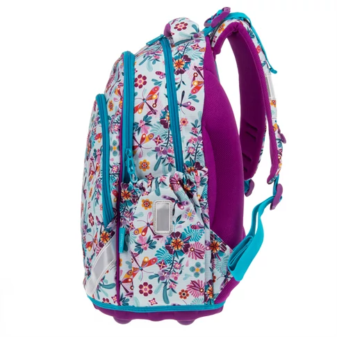 Ars Una CATALINA lányos ergonomiai iskolatáska, párnázott hátpanel, állítható pántok