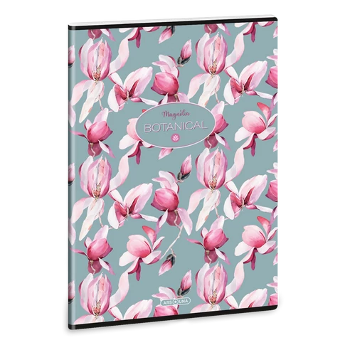 Füzet iskolai A4, 40lap, sima Ars Una ROSY MAGNOLIA (5252) 23 10db/csomag