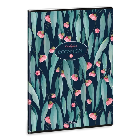 Füzet iskolai A4, 40lap, sima Ars Una EUCALYPTUS (5253) 23 10db/csomag