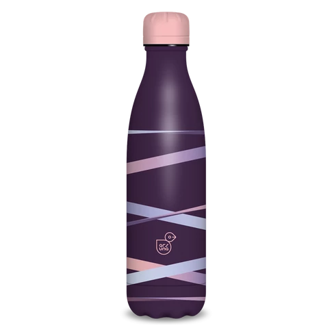 Fémkulacs duplafalú 500ml Ars Una Ribbon-purple (5168) 22