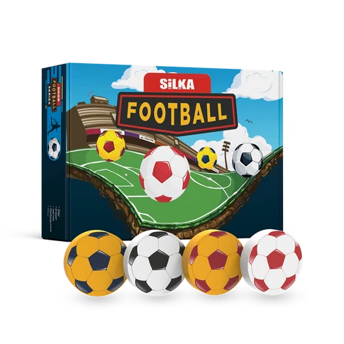 Radír, focilabda, 36 db/display, Silka