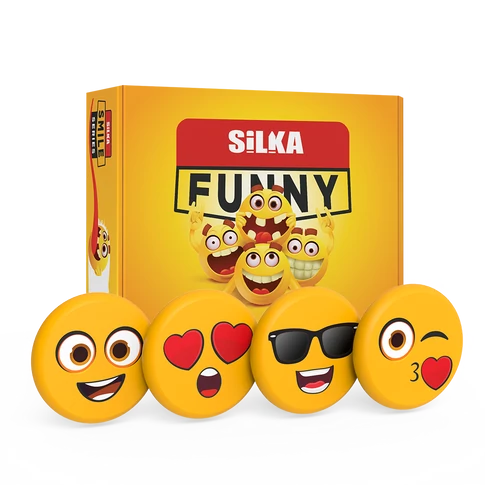 Radír, smile-nagy, 36 db/display, Silka