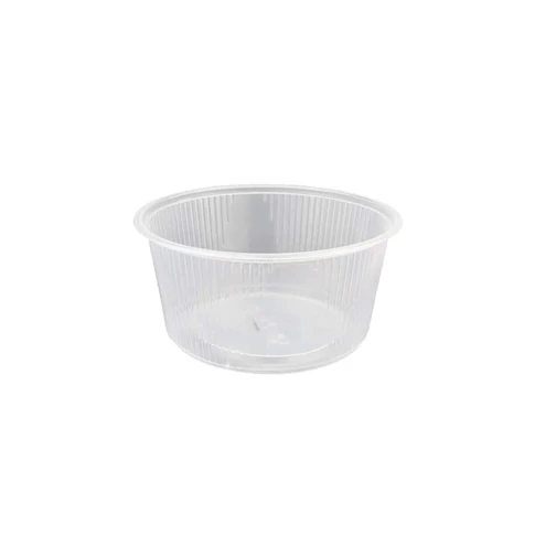 Elviteles doboz alj, kerek, Hagner/Imbisz 300 ml 50 db/csomag, natúr