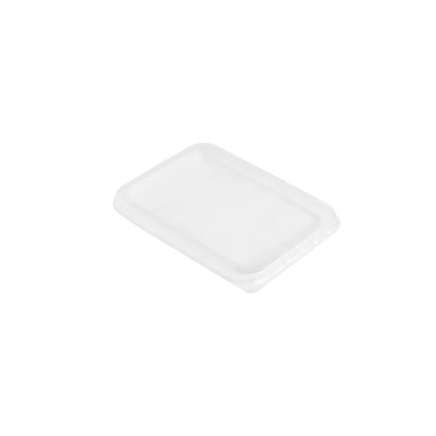 Elviteles doboz tető szögletes 500-1000 ml dobozhoz PP 50 db/csomag fehér