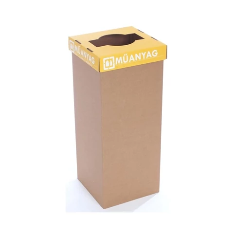 Szemeteskuka 53 literes műanyag szelektív Office