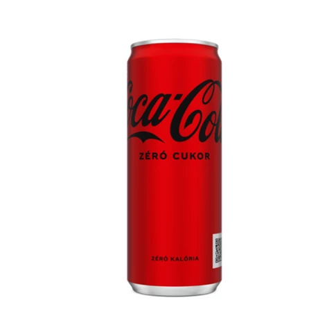 Üdítőital 0,33l Coca Cola Zero DRS