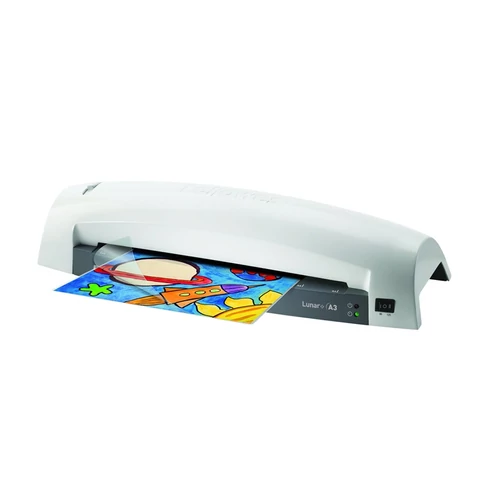 A3 méretű Fellowes Lunar laminálógép dokumentumok, oklevelek és nyomatok tartós laminálásához