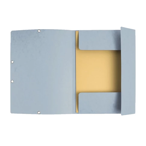 Gumis mappa karton  prespán A/4 Exacompta világosszürke