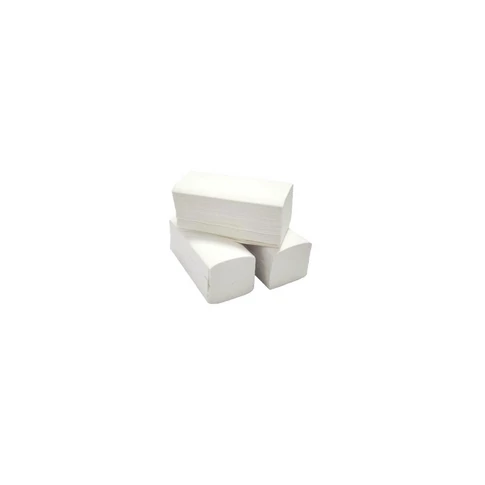 Környezetbarát 100% cellulóz kéztörlő 2 rétegben – Greeny fehér laminált Z hajtogatással