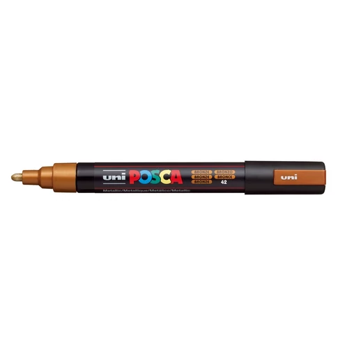 Dekormarker 1,8-2,5mm, Uni Posca PC-5M bronz
