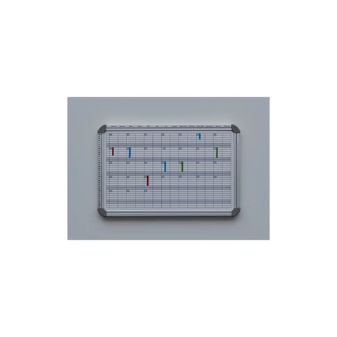 Tervezőtábla éves, havi, heti beoztással Franken