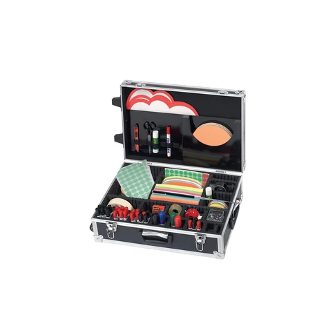 Moderációs bőrönd vizuálkommunikációs kiegészítő készlettel  UMKR Franken