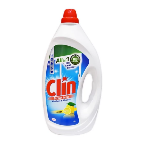 Clin Professional Lemon ablaktisztító 4 literes utántöltő, ragyogás és friss citromillat