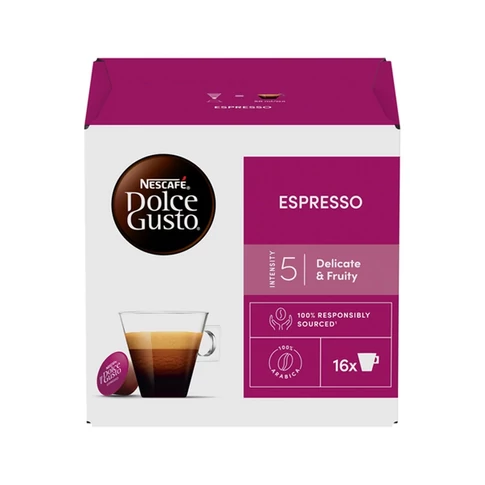Kávékapszula Nescafé Dolce Gusto Espresso 16db/doboz